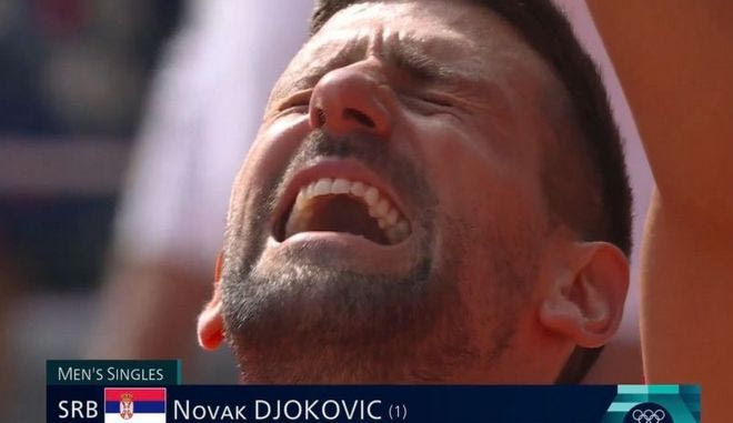 Ο χρυσός πόντος και το ξέσπασμα του Τζόκοβιτς