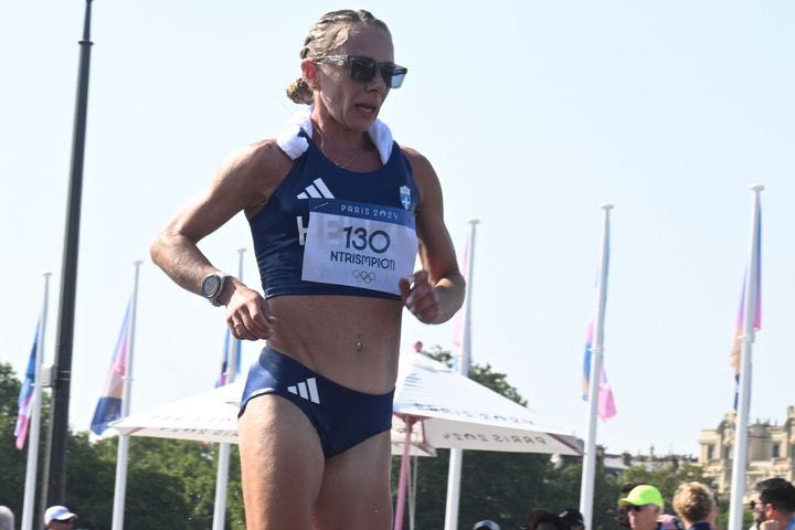 Ολυμπιακοί Αγώνες: Η Ντρισμπιώτη τερμάτισε με την ελληνική σημαία στην 22η θέση στα 20χλμ βάδην