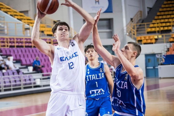 Ελλάδα – Ιταλία 65-53: Η Εθνική Παίδων έκανε το 3/3 στο EuroBasket U16