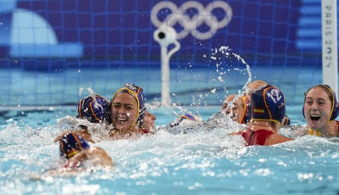 Οι καλύτερες στιγμές από την κατάκτηση του χρυσού μεταλλίου της Ισπανίας στο πόλο γυναικών