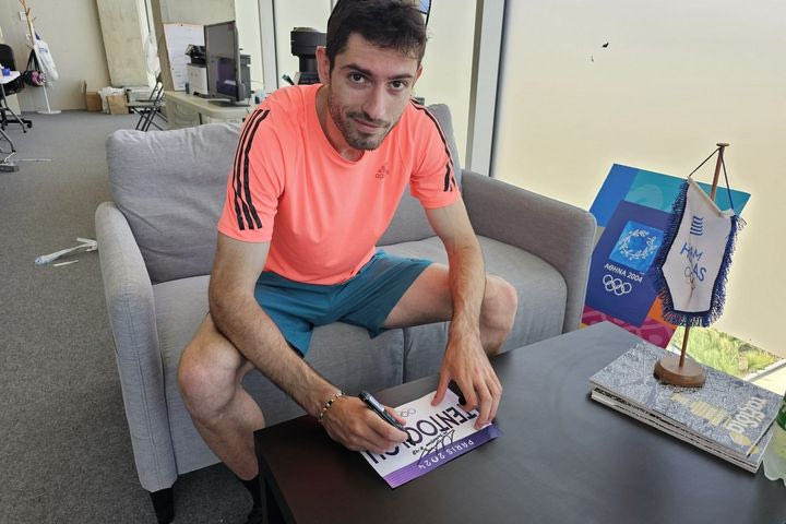 Ολυμπιακοί Αγώνες, Τεντόγλου: Ο χρυσός ολυμπιονίκης στο Ολυμπιακό Μουσείο της Λωζάνης