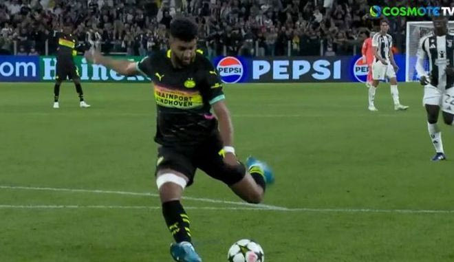 Το 3-1 της Αϊντχόφεν με τον Σαϊμπαρί