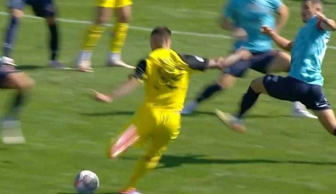 Ο Σόσα έκανε το 2-0 για την ΑΕΚ Β΄ μέσα σε τρία λεπτά