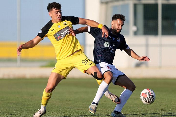 ΑΕΚ Β’ – Ηλιούπολη 2-2: Ισοπαλία στο “Σεραδείφειο” σε ματς με δύο γκολ στις καθυστερήσεις και ισάριθμες κόκκινες