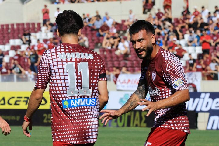 ΑΕΛ – Ηρακλής 3-0: Με εκπληκτικό Μωραΐτη οι βυσσινί  κέρδισαν με τριάρα το ντέρμπι