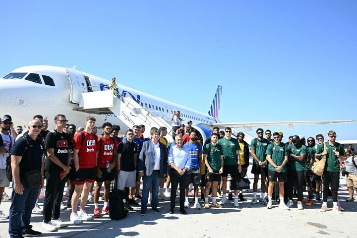 Stoiximan Super Cup: Η άφιξη των διεκδικητών στη Ρόδο μέσα από τα μάτια των διοργανωτών