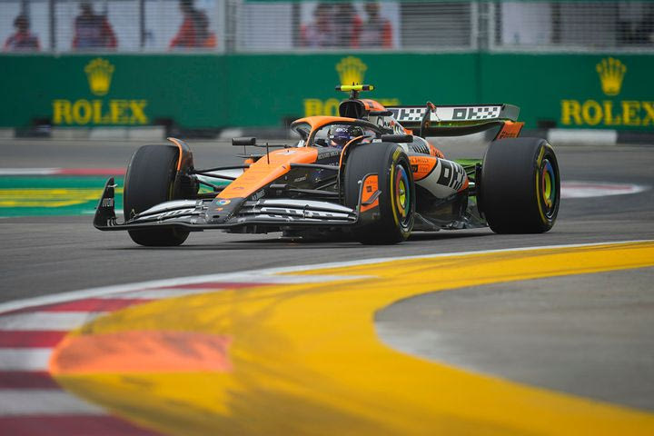 Απάντηση του Νόρις στις δεύτερες δοκιμές της Σιγκαπούρης, 58 χιλιοστά ταχύτερος του Λεκλέρ