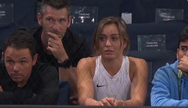 Η αγωνία της Μπαντόσα βλέποντας τον Τσιτσιπά