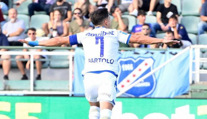 Το πλασέ του Μπαρτόλο για το 1-0 του Αστέρα Τρίπολης AKTOR