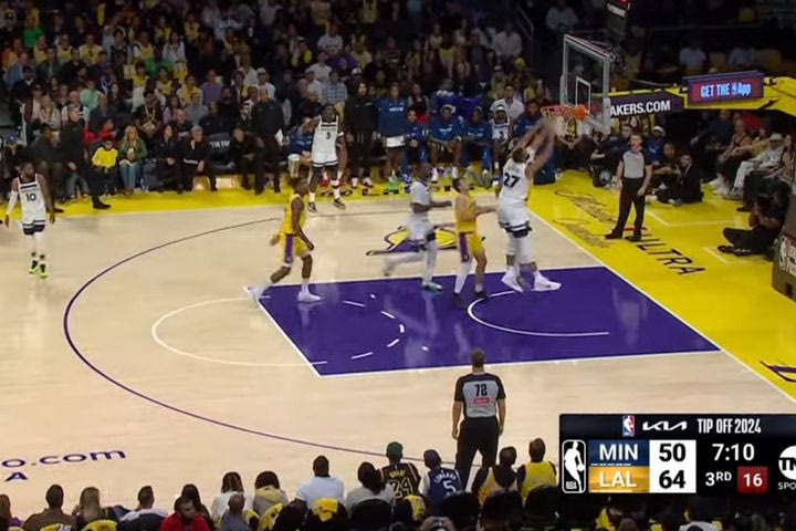 NBA: Το πρώτο Top-10 της σεζόν έχει κυρίαρχο ΛεΜπρόν και μπλοκέρ Ντέιβις