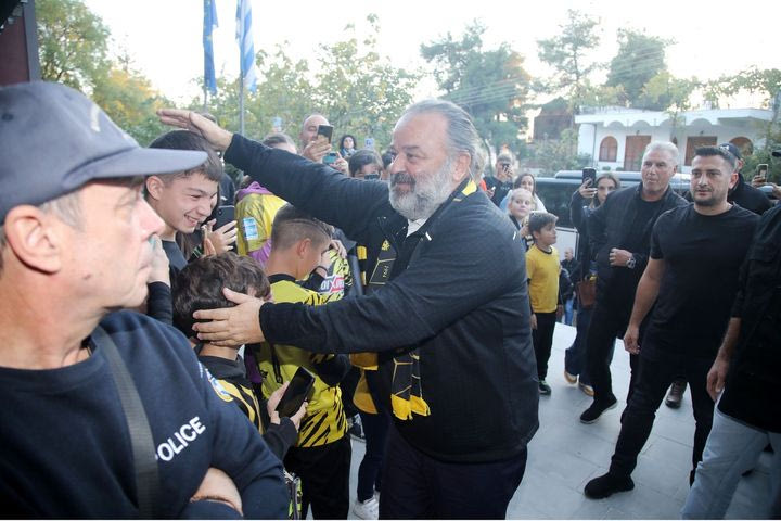 ΑΕΚ: Ο Μάριος Ηλιόπουλος στις Σέρρες για το παιχνίδι με τον Πανσερραϊκό