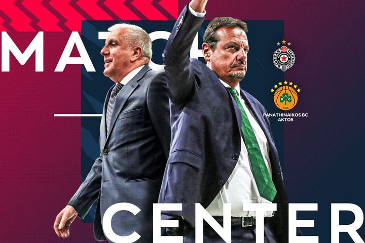 LIVE: Παρτίζαν – Παναθηναϊκός AKTOR
