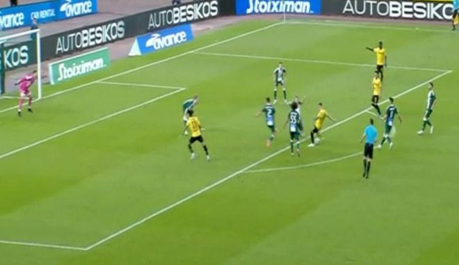 Το ιδανικό τελείωμα του Μορόν για το 1-1 του Παναθηναϊκού