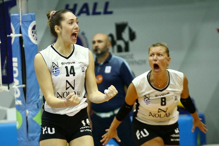 Volley League γυναικών: Ο επιβλητικός ΠΑΟΚ πέρασε από το Μαρκόπουλο και έκανε το “3 στα 3”, νίκη για Πανιώνιο στη Λαμία και ήττα για τον Άρη