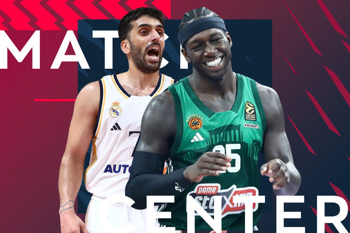 LIVE: Ρεάλ – Παναθηναϊκός AKTOR