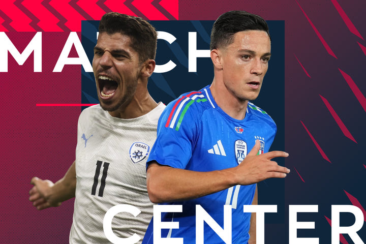 LIVE: Ισραήλ – Ιταλία
