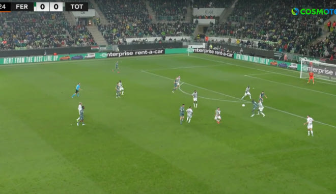 Το πλασέ του Σαρ για το 1-0 της Τότεναμ