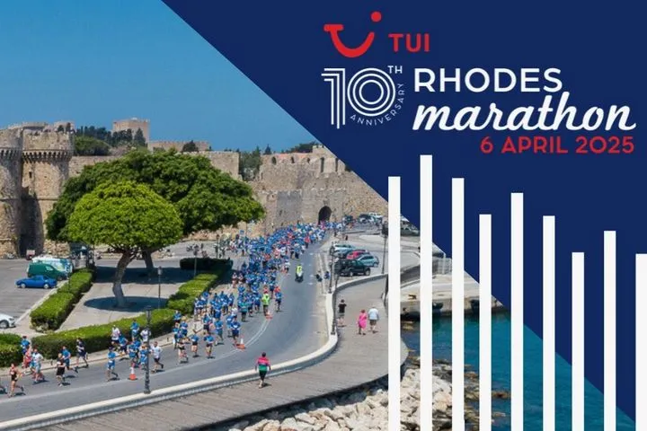 “Όλοι οι δρόμοι οδηγούν στη Ρόδο!” – Η TUI ενισχύει την παγκόσμια αθλητική στρατηγική ως χορηγός τίτλου και συνεργάτης διανομής του TUI Rhodes Marathon
