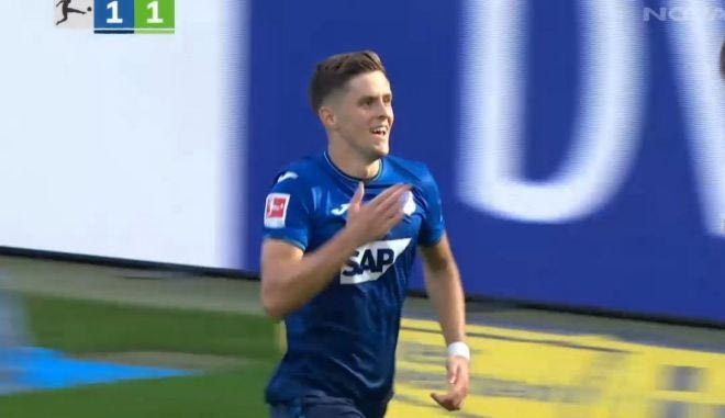 Τα highlights από το Χόφενχαϊμ – Βόλφσμπουργκ 3-1