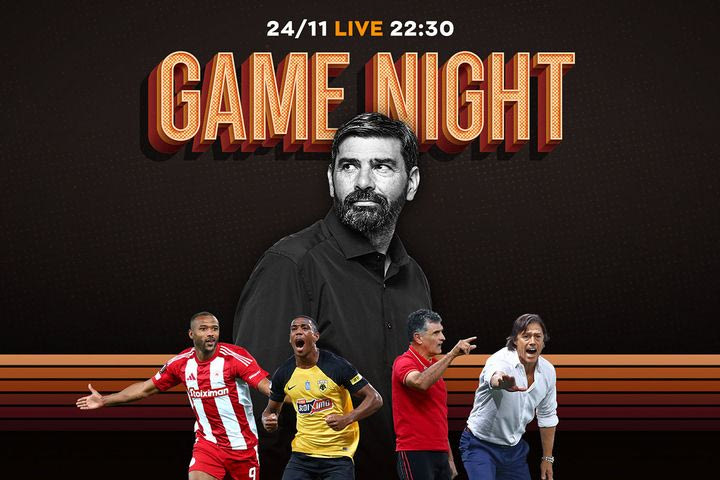 LIVE Game Night για το σούπερ ντέρμπι Ολυμπιακός – ΑΕΚ και τις υπόλοιπες μάχες στο πρωτάθλημα