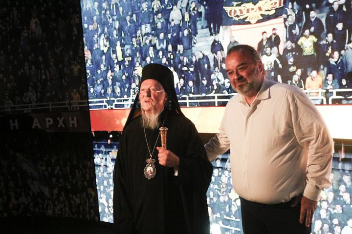 ΑΕΚ: Το VIDEO της ιστορικής επίσκεψης του Οικουμενικού Πατριάρχη στην OPAP Arena