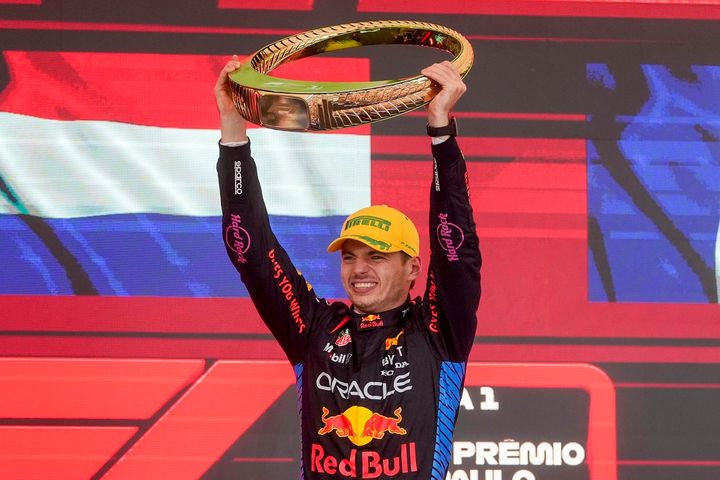 H βαθμολογία της F1 μετά τη νίκη του Φερστάπεν στο GP Βραζιλίας