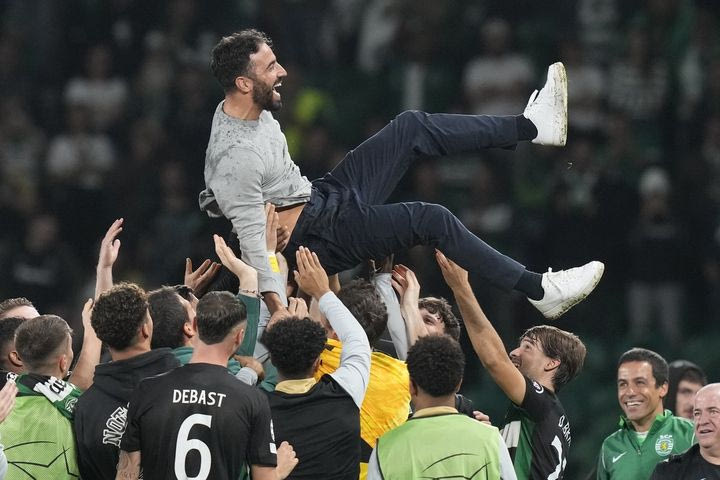 Σπόρτινγκ: Αποθέωση και συγκίνηση για τον Αμορίμ μετά τη μεγαλειώδη νίκη επί της Σίτι