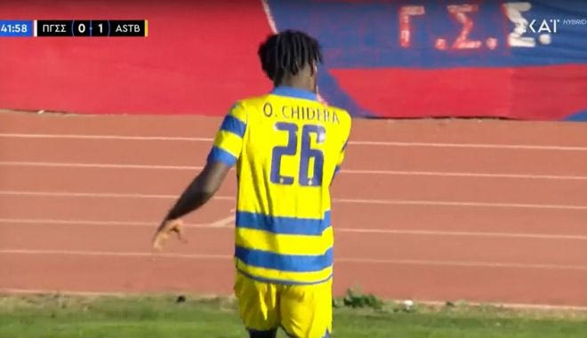 Το τελείωμα του Κετού στην κίνηση για το 2-0 του Αστέρα Τρίπολης Β’