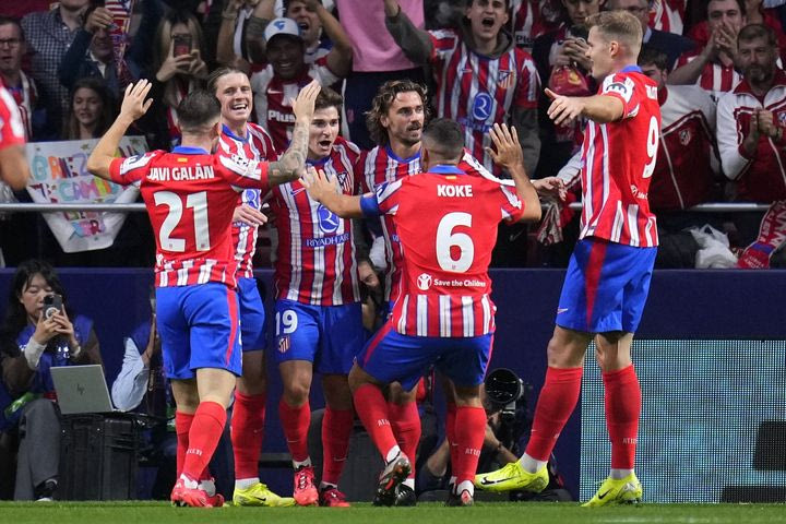 Βαγιαδολίδ – Ατλέτικο 0-5: Πεντάσφαιροι ροχιμπλάνκος πλησίασαν στους δύο την Μπαρτσελόνα
