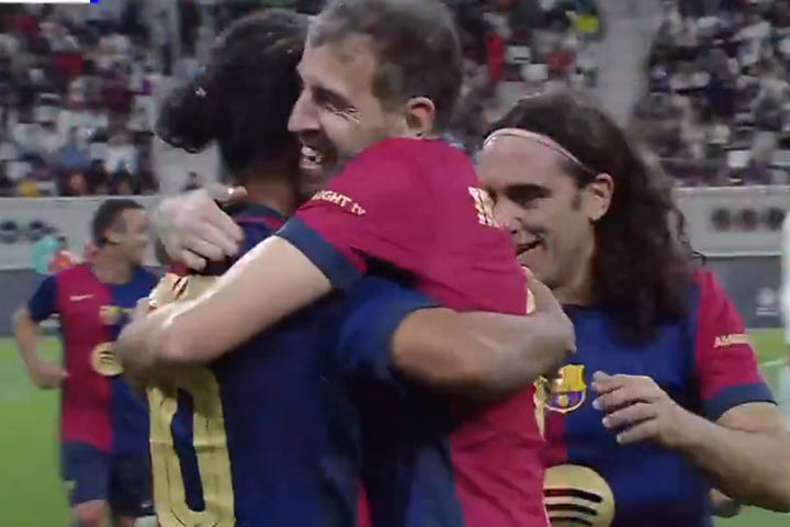 Οι legends της Μπαρτσελόνα πήραν στα πέναλτι το clasico με τη Ρεάλ