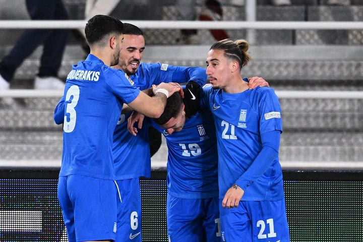 Η μακρινή εκτέλεση του Τζόλη για το 2-0 της Εθνικής στο Ελσίνκι