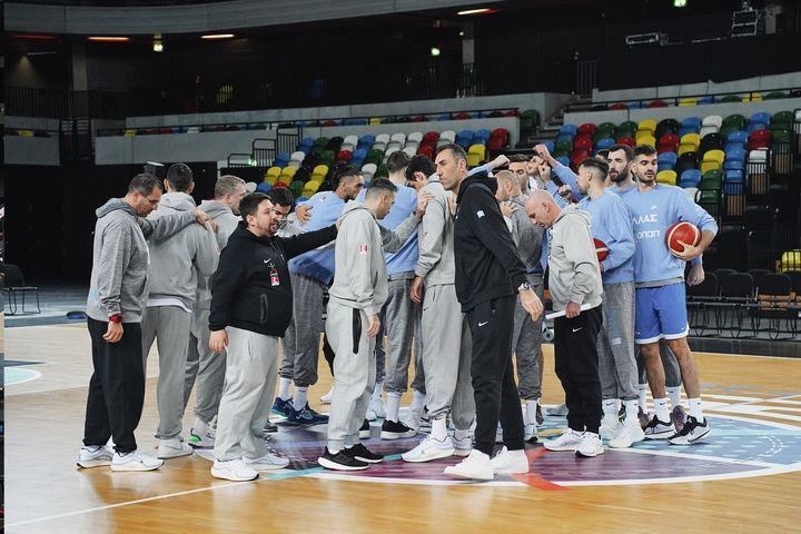 Εθνική ομάδα: Το μεσημεριανό ξεμούδιασμα στην Copper Box Arena πριν από το ματς με τη Μεγάλη Βρετανία