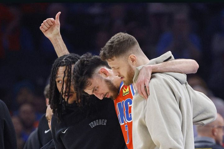 NBA: Σοκ στους Θάντερ, ο Χόλμγκρεν υπέστη κάταγμα στη λεκάνη και θα μείνει εκτός δράσης τουλάχιστον δύο μήνες
