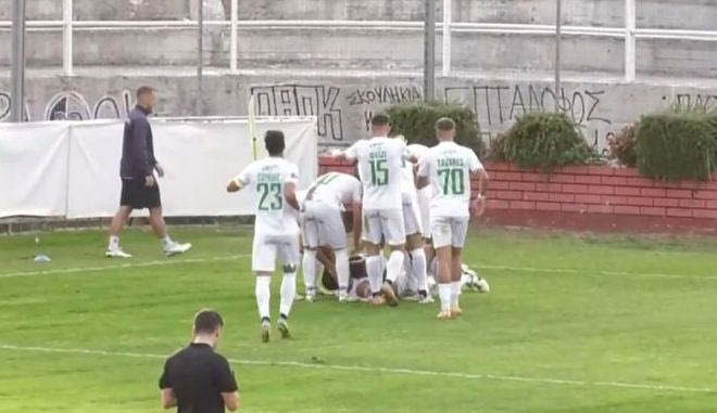 Ο Γιακουμάκης με κεφαλιά έδωσε προβάδισμα στον Μακεδονικό