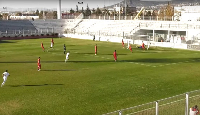 Το μονοκόμματο σουτ του Γιακουμάκη για το 2-0 του Μακεδονικού