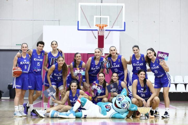 EuroBasket Γυναικών 2025: Αυτή είναι η μασκότ της διοργάνωσης που θα φιλοξενηθεί στην Ελλάδα