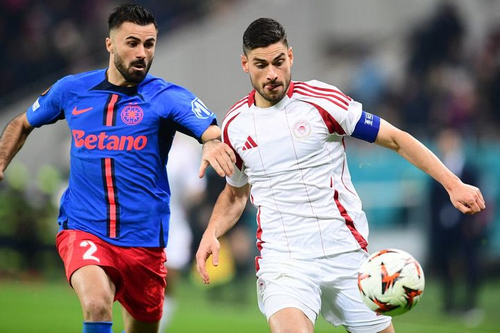 Europa League: Η βαθμολογία στη League Phase μετά την ισοπαλία του Ολυμπιακού κόντρα στη Στεάουα
