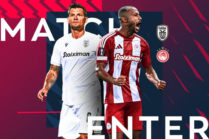 LIVE: ΠΑΟΚ – Ολυμπιακός
