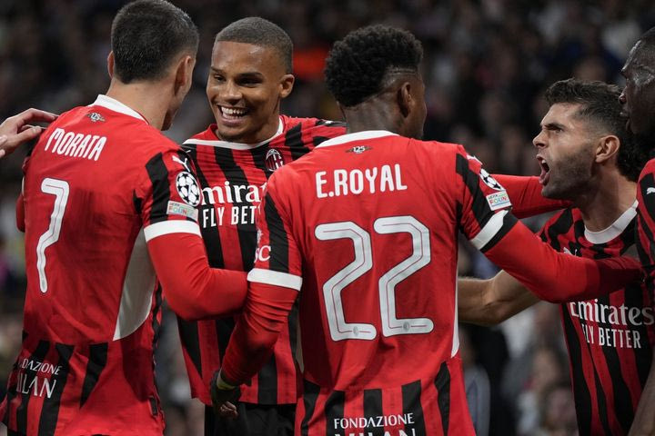 Το 3-1 της Μίλαν στο “Μπερναμπέου” με τον Ρέιντερς