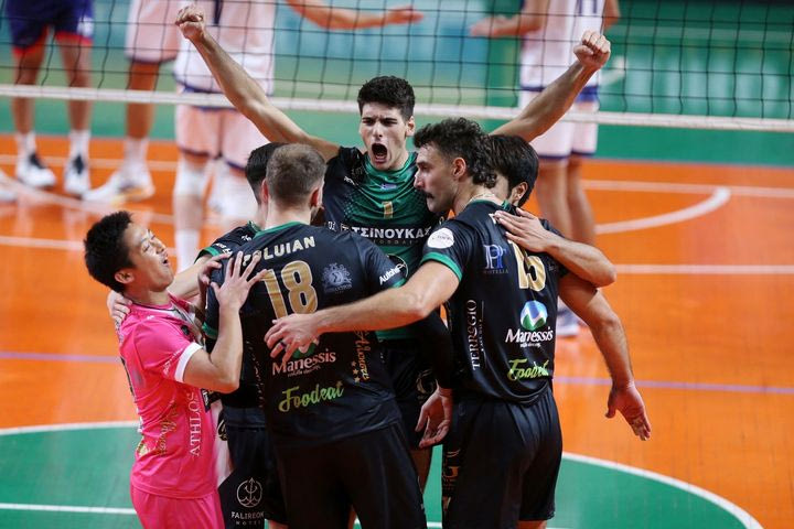 Volley League Ανδρών: Μεγάλη νίκη για τον ΟΦΗ με 3-0 επί του ΠΑΟΚ, ο Μίλωνας πέρασε το εμπόδιο του Πήγασου