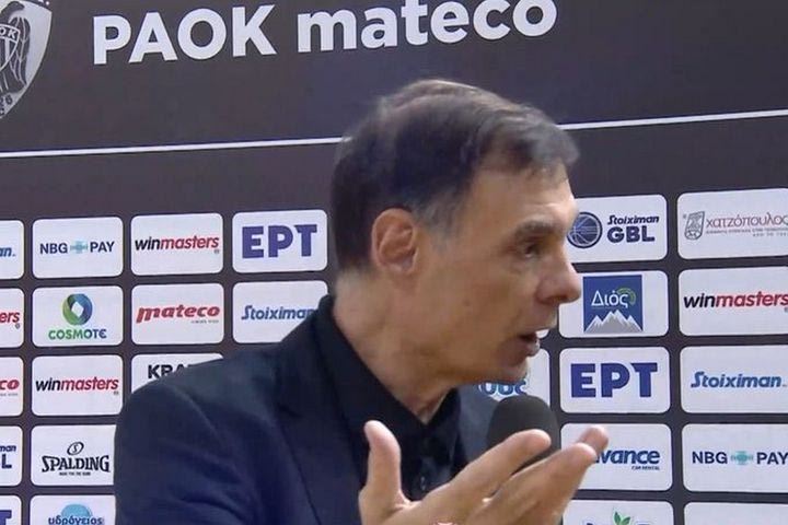 ΠΑΟΚ – Ολυμπιακός: Έξαλλος ο Μπαρτζώκας στο Παλατάκι για τις ύβρεις εν χορώ εναντίον του
