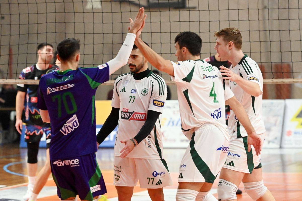Άθλος Ορεστιάδας – Παναθηναϊκός 0-3: Άφησε πίσω του τον αποκλεισμό από το League Cup και πανηγύρισε την τρίτη σερί νίκη στη Volley League