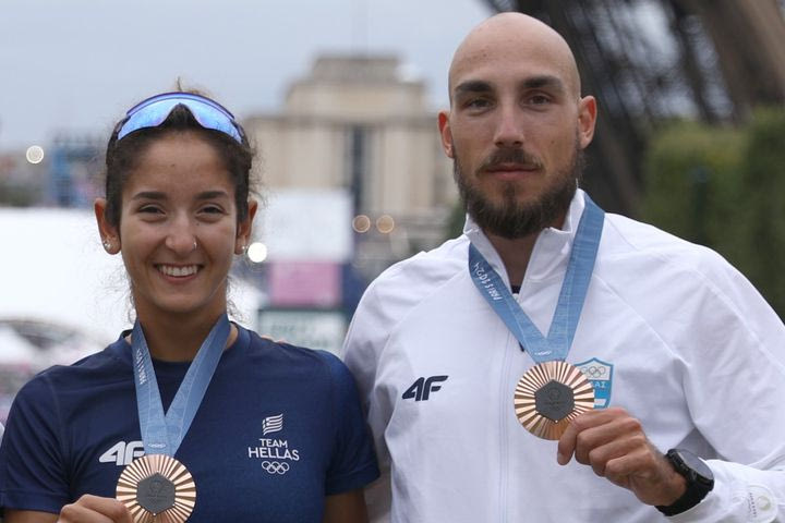 Οι χάλκινοι Ολυμπιονίκες Παπακωνσταντίνου – Κοντού στο SPORT24 για την εμπειρία του Παρισιού και τον στόχο του Λος Άντζελες