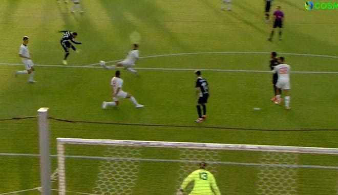 Ο Σενγκέλια με ωραίο σουτ έκανε το 2-0 για τον ΟΦΗ