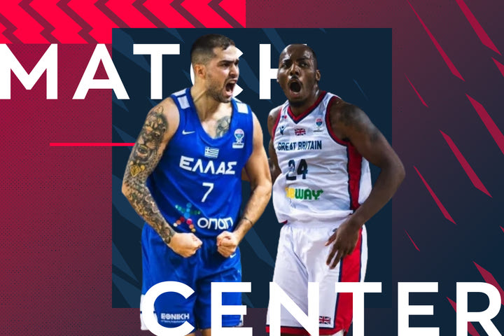 LIVE: Ελλάδα – Μεγάλη Βρετανία