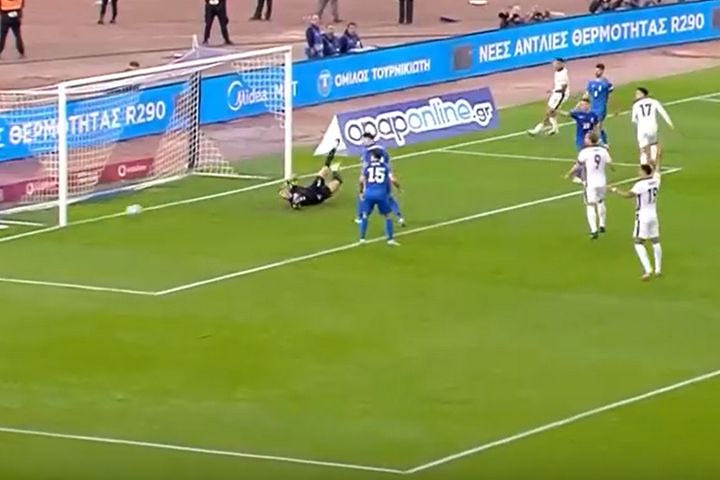 Το 3-0 της Αγγλίας με το εντυπωσιακό τακουνάκι του Τζόουνς