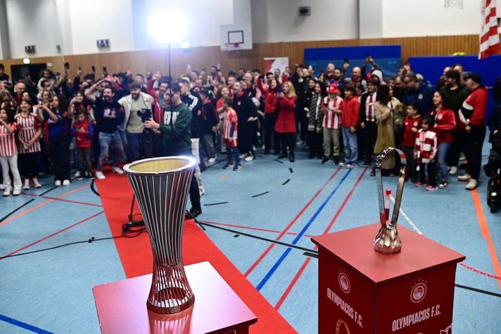 Ολυμπιακός: Στη Νυρεμβέργη οι ευρωπαϊκές κούπες, δυναμικό παρών από τους φίλους των Πειραιωτών