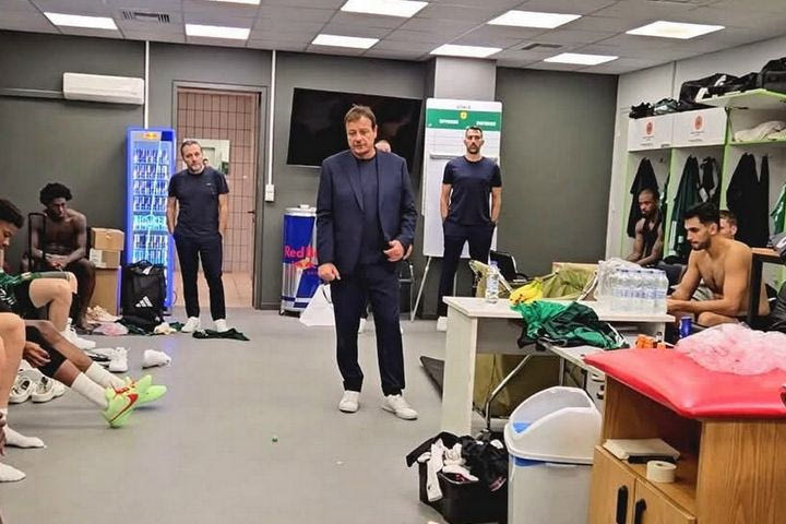 Αταμάν στα αποδυτήρια του Παναθηναϊκού: “Βλέπετε πως όταν ξεκινάμε επιθετικά, κρατάμε τον έλεγχο του αγώνα”