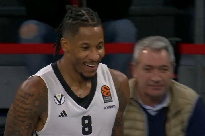 Μπασκόνια – Βίρτους Μπολόνια 81-82: Ο Κλάιμπερν ξέρανε τους Βάσκους με απίθανο τρίποντο και βολή με 1″ για το τέλος για την απόδραση των Ιταλών από τη Βιτόρια