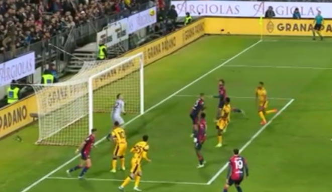 Το γκολ του Μπαστόνι απέναντι στην Κάλιαρι